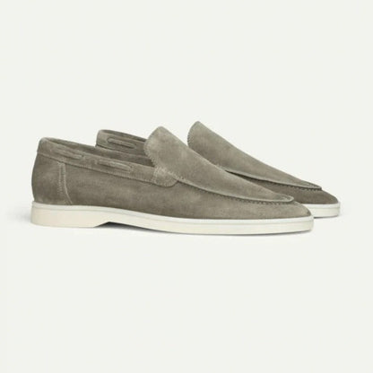 Soft Leather Slip On Shoes - OutfitLondon