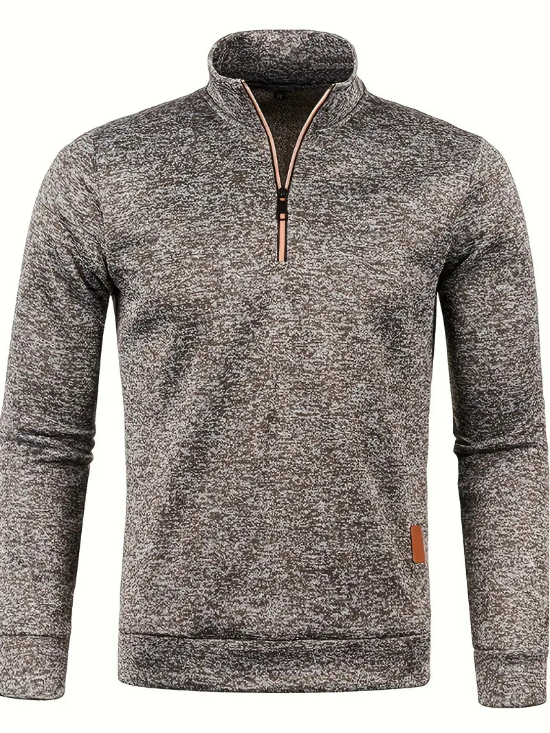 Relaxed Fit Men's Pullover Sweater