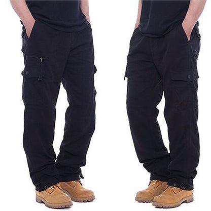 Men's Cargo Pants Hiking Pants Trousers Military Ripstop Breathable Quick Dry Zipper Pocket Pants