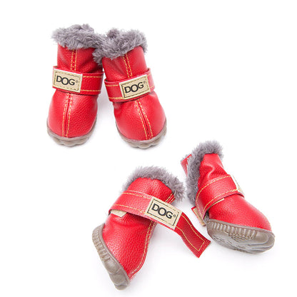 Thick Soft Snow Boots Of Dogs
