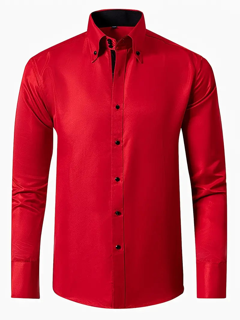 Traditional Formal Men's Button Down Shirt