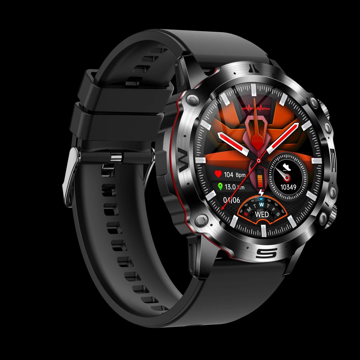 High quality ECG | EKG Blood Sugar Blood Pressure Health Sports Watch
