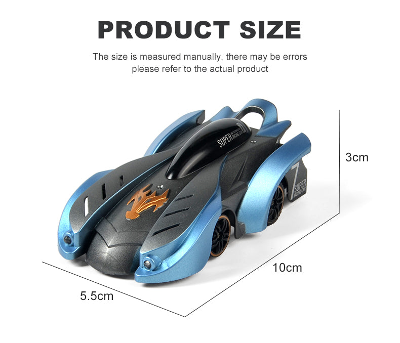 2.4G Anti Gravity Wall Climbing Watch RC Car Toy