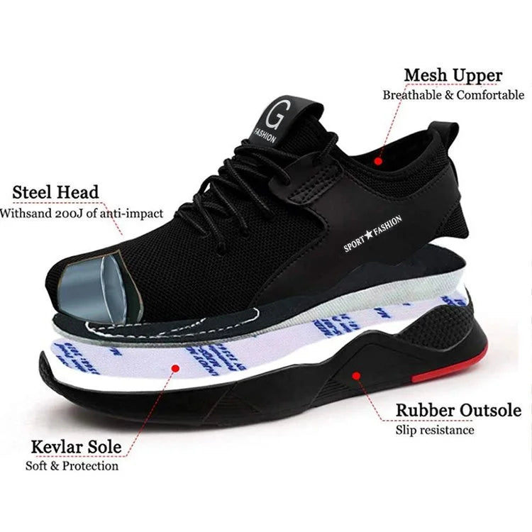 Men's Steel Toe Work Shoes