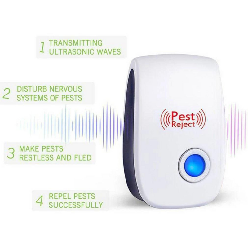 Ultrasonic Pest Repeller, Indoor Pest Control, Mosquito Repellent