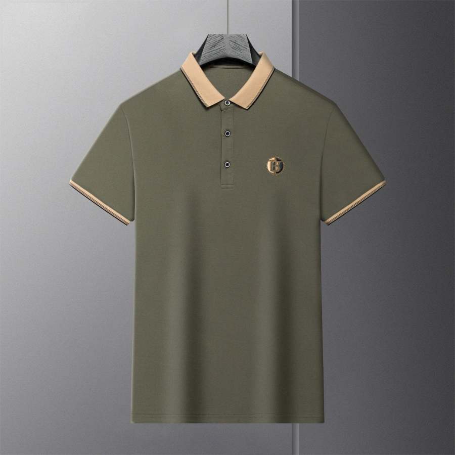 Men's Summer Comfortable Breathable Business Style Short Sleeves
