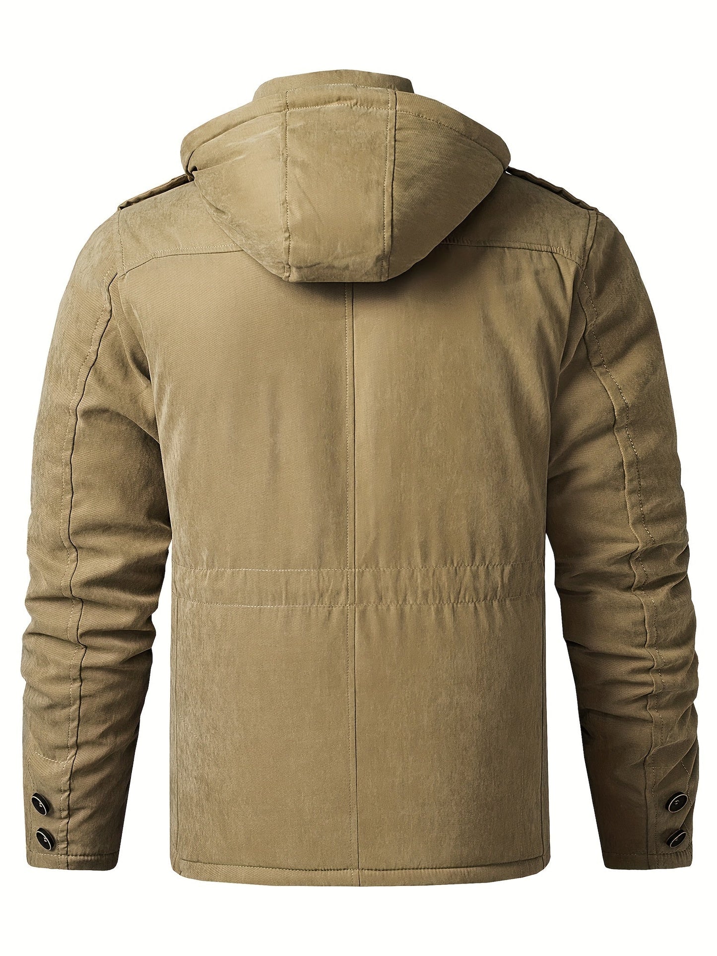 Warm Mens Heavy Parka Coat