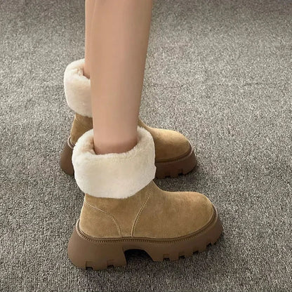 Warm Waterproof Insulated Winter Boots for Women