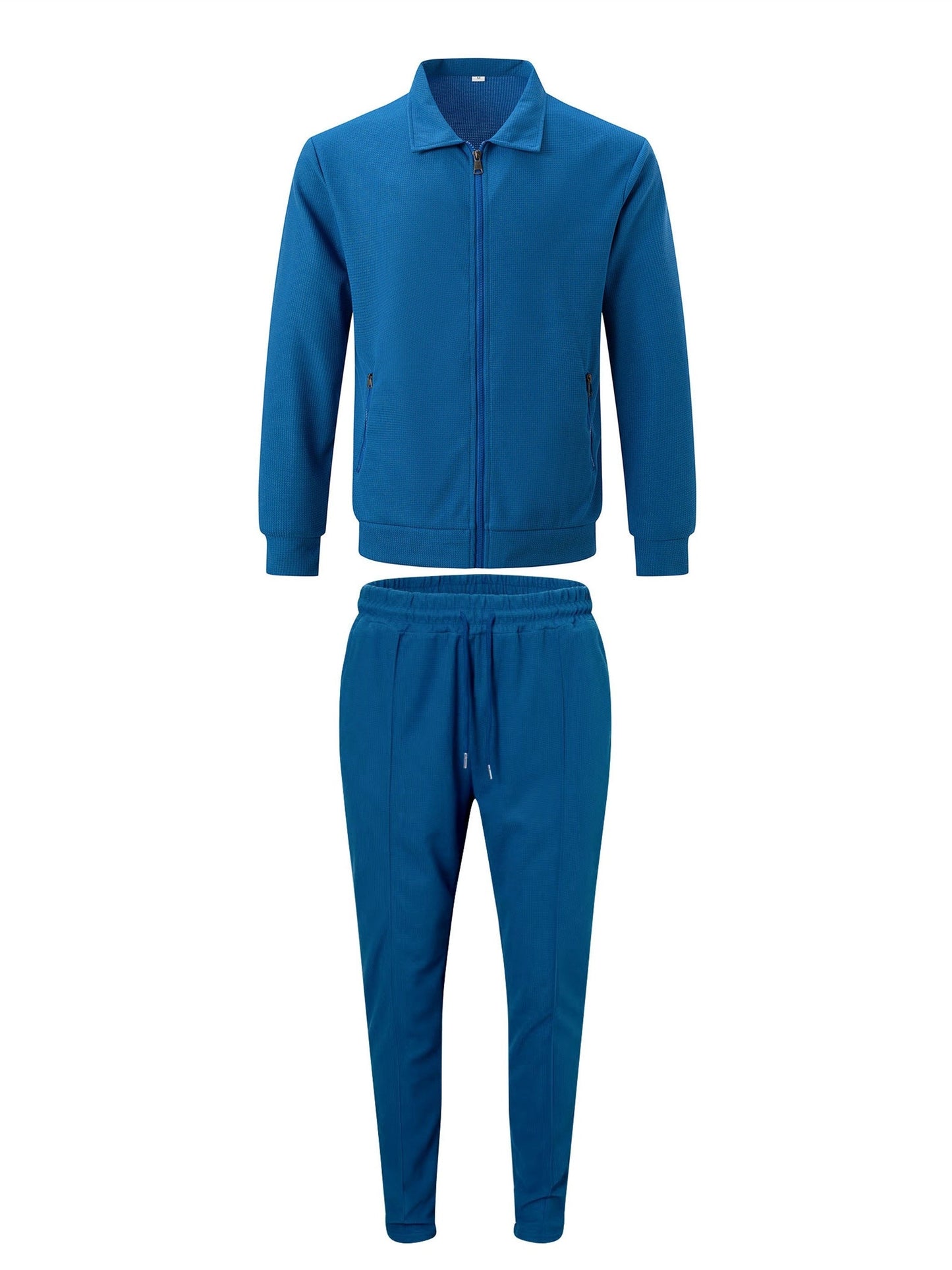 Soft Mens Full Zip Athletic Tracksuit Set