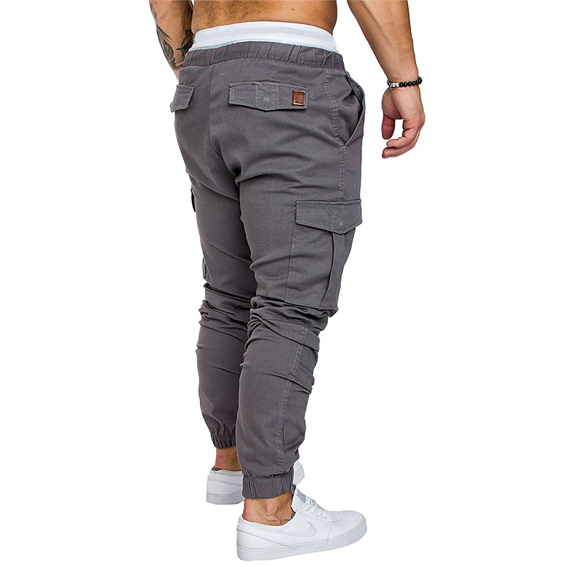 Men's Cargo Pants Trousers Multiple Pockets