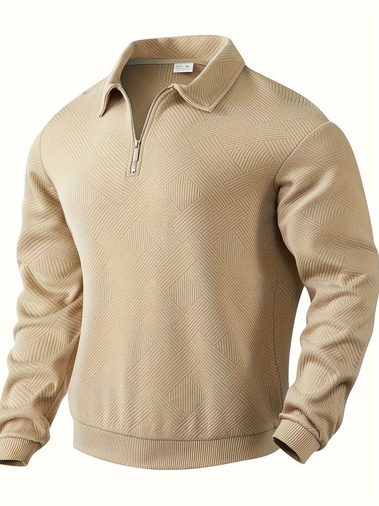 Max - Men's Stylish Crew Neck Sweater - OutfitLondon