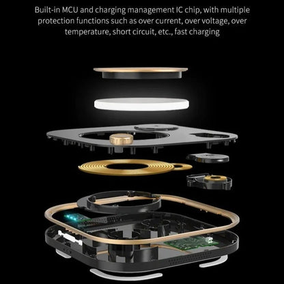 3 In 1 Wireless Charger Lamp