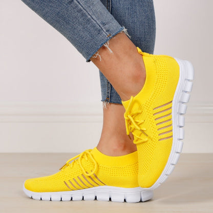 Women Light Mesh Breathable Slip-on Orthopedic Sneaker Shoes