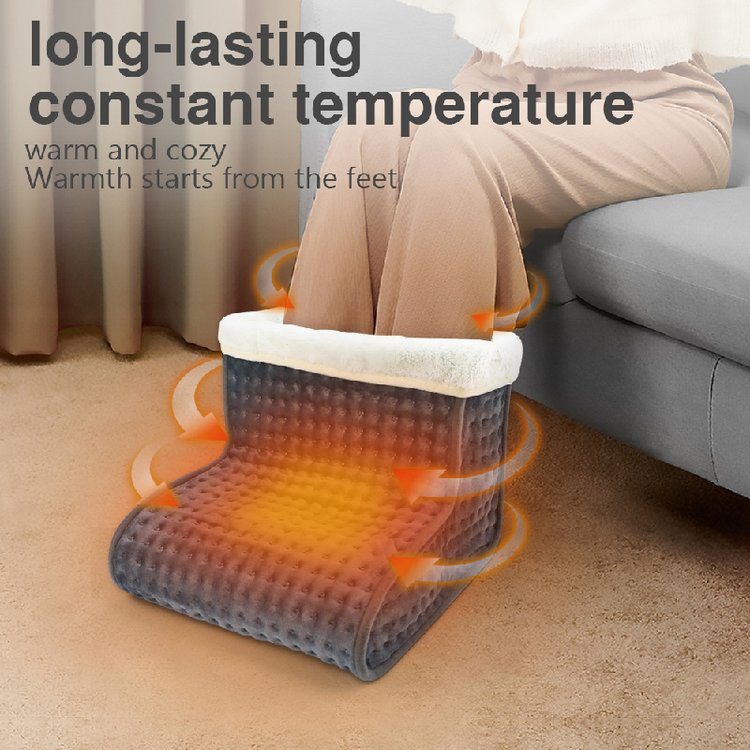 Electric Foot Warmer Heater USB Charging Power Saving Warm Foot Cover Feet Heating Pads For Home Foot Blanket