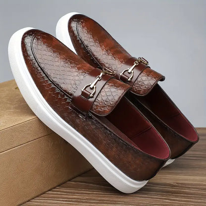 Comfortable Orthopedic Leather Slip On Shoes
