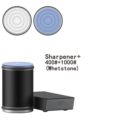 Easy Use Dual Angle Knife Sharpener with Magnetic Strip