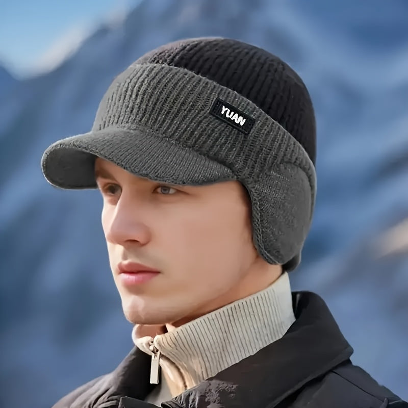 Cold Weather Thermal Insulated Beanie Hat
