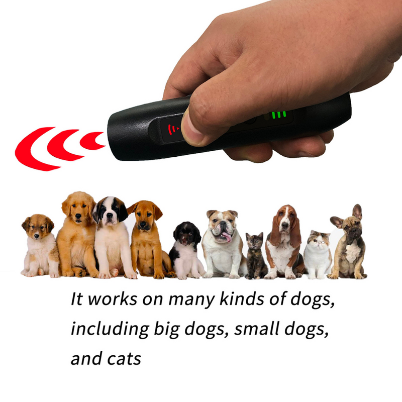 Ultrasonic Repeller And Anti-Bark Dog Training Device