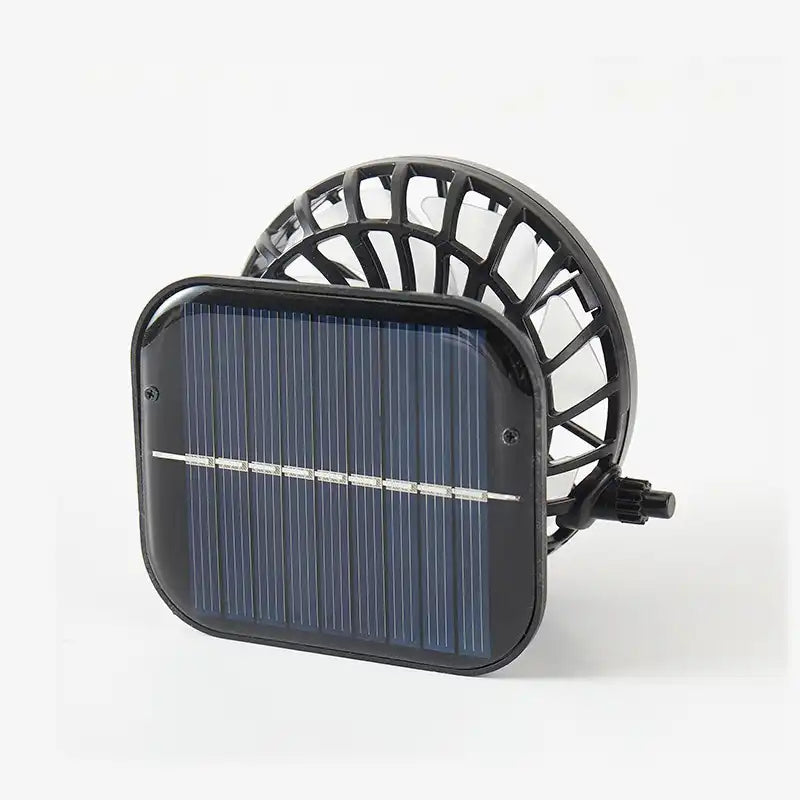Men's Solar Fan Hat with 15cm Brim | Dual USB-Charged Ventilation & UV Protection for Hiking/Fishing