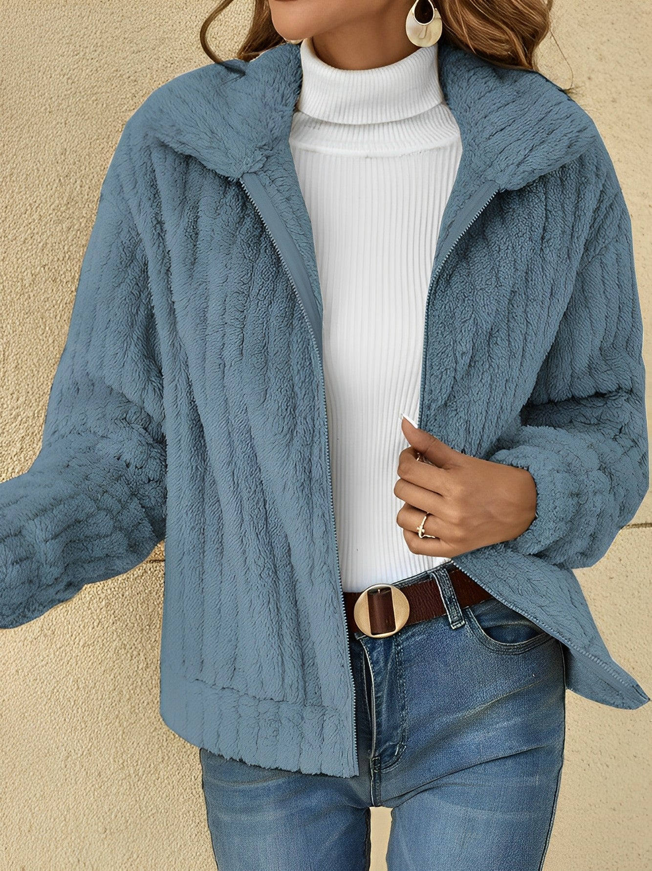 Sophie | Classic Fleece Teddy Jacket