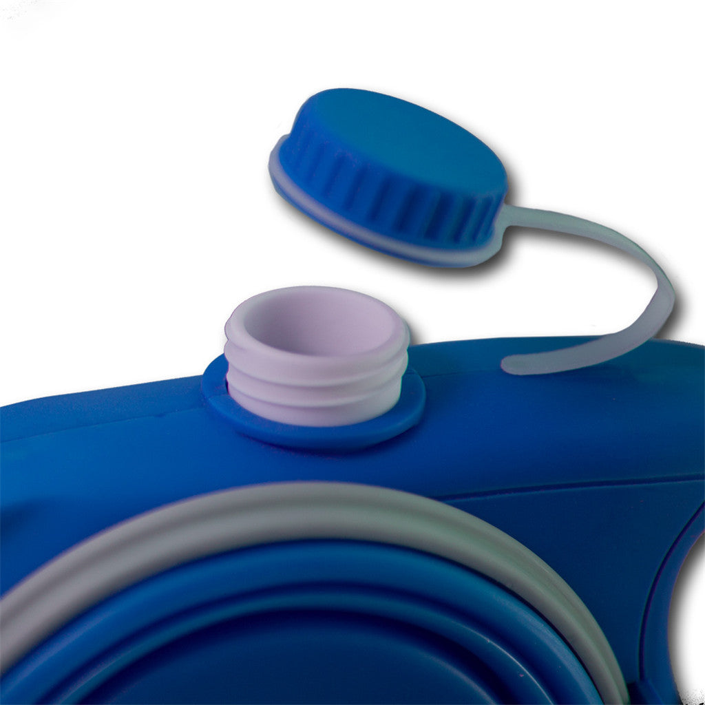 Dog Leash Water Bottle Bowl