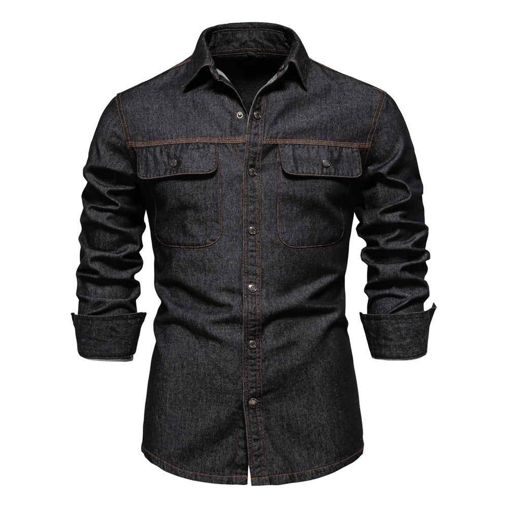 Classic Casual Mens Cotton Shirt