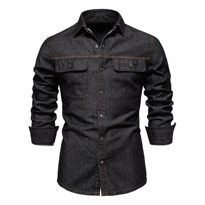 Classic Casual Mens Cotton Shirt