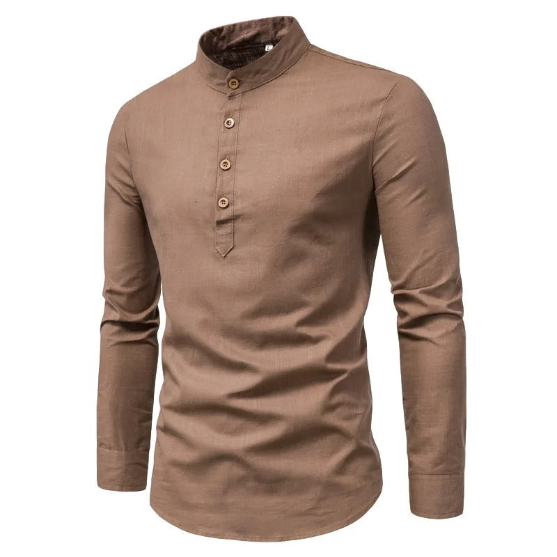 Timeless Elegant Cotton Dress Shirt