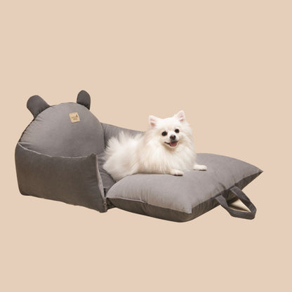 Bear Ears Pet Car Safety Bed Dog Car Seat Bed