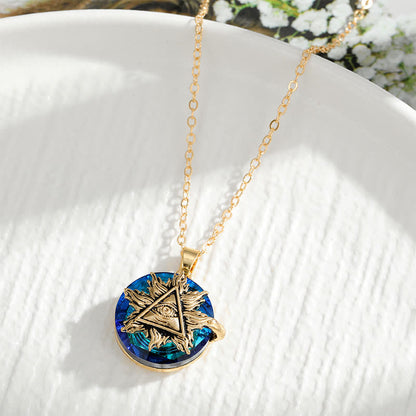 Protective Angel Pendant Necklace for Women