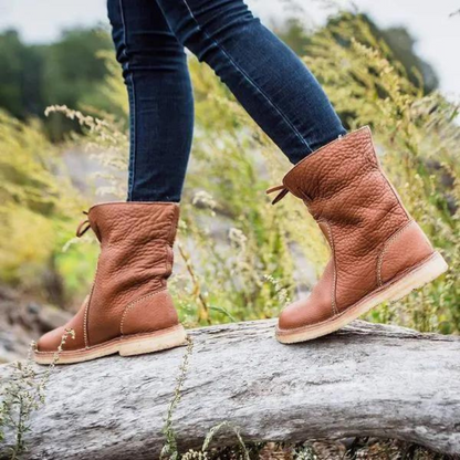 Orthopedic Women Snow Boots| Comfortable Waterproof Mid-Calf Ankle Winter Boots