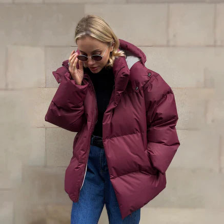 Cozy Ladies Long Winter Parka Jacket