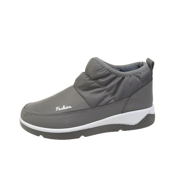 Insulated Snow Boots Waterproof Warm Fur Lining - OutfitLondon