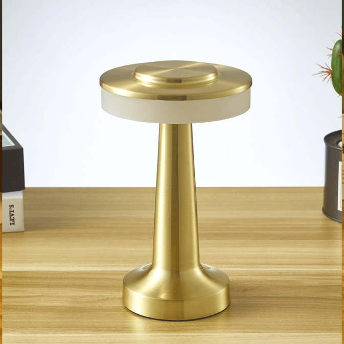 Cordless Table Lamp - Mushroom LED Wireless Lamp - Table Light