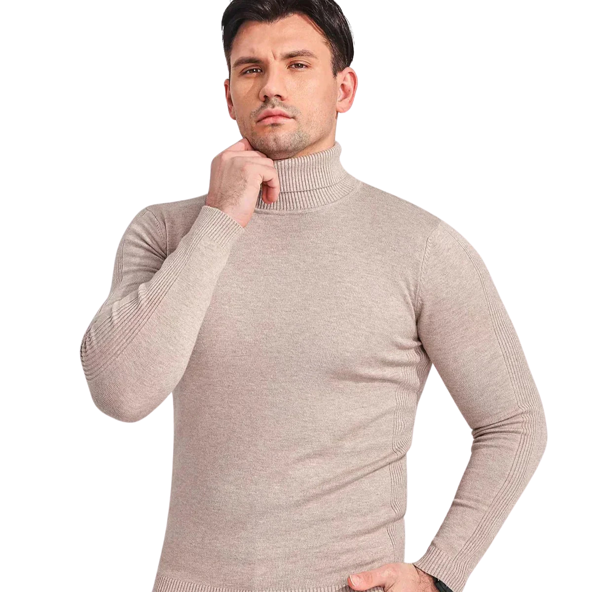 Classic Crew Neck Knit Sweater