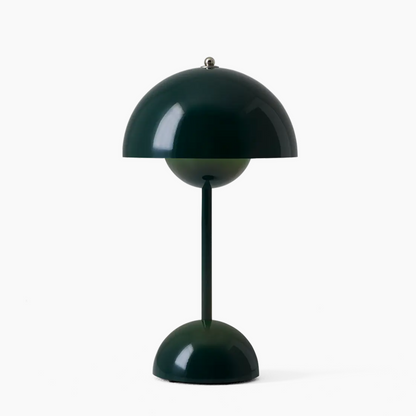 Sleek Round Wireless LED Desk Light