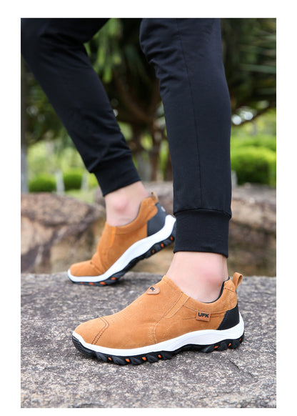 Men Slip-on Premium Suede Orthopedic Shoes