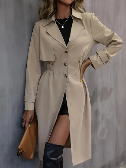 Timeless Double Breasted Waterproof Trench Coat