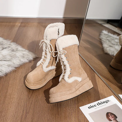 Cozy Insulated Waterproof Snow Boots for Women