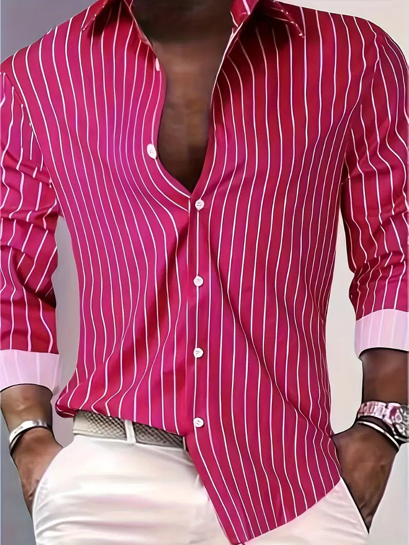 Breathable Classic Fit Spring Shirt - OutfitLondon