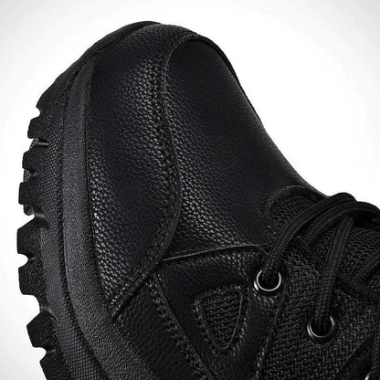 Rugged Waterproof Hiking Boots Outdoors