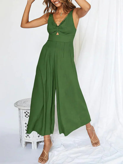 Sunny Off Shoulder Women's Jumpsuit