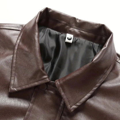 Premium Brown Leather Jacket