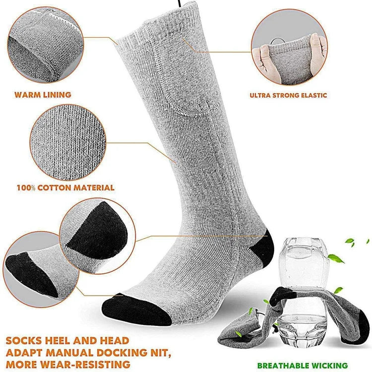 Heated Socks with Remote Control - Unisex