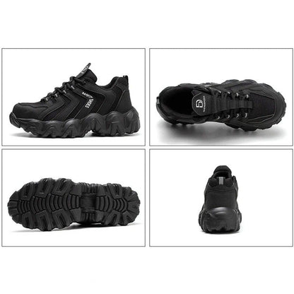Unisex Orthopedic Shoes Indestructible Solid Sole Reflective Safety Sneakers