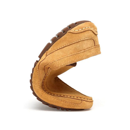 Suede Driving Orthopedic Loafers Men