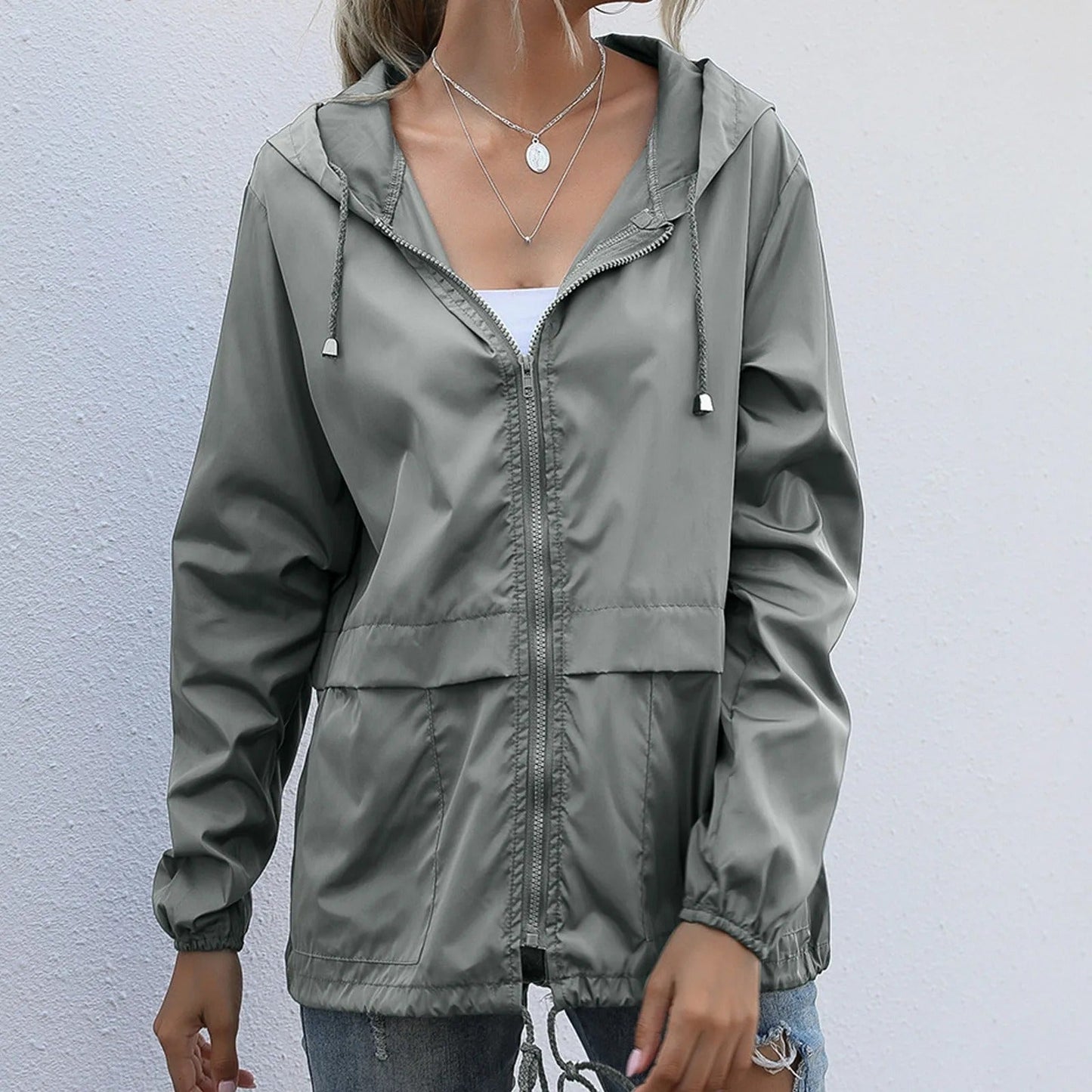 Comfortable Water Resistant Hoodie Jacket