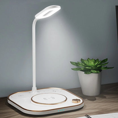 3 In 1 Wireless Charger Lamp