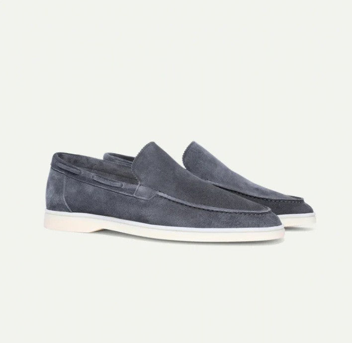 Soft Leather Slip On Shoes
