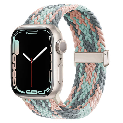 Durable Woven Keychain with Secure Magnetic Clip